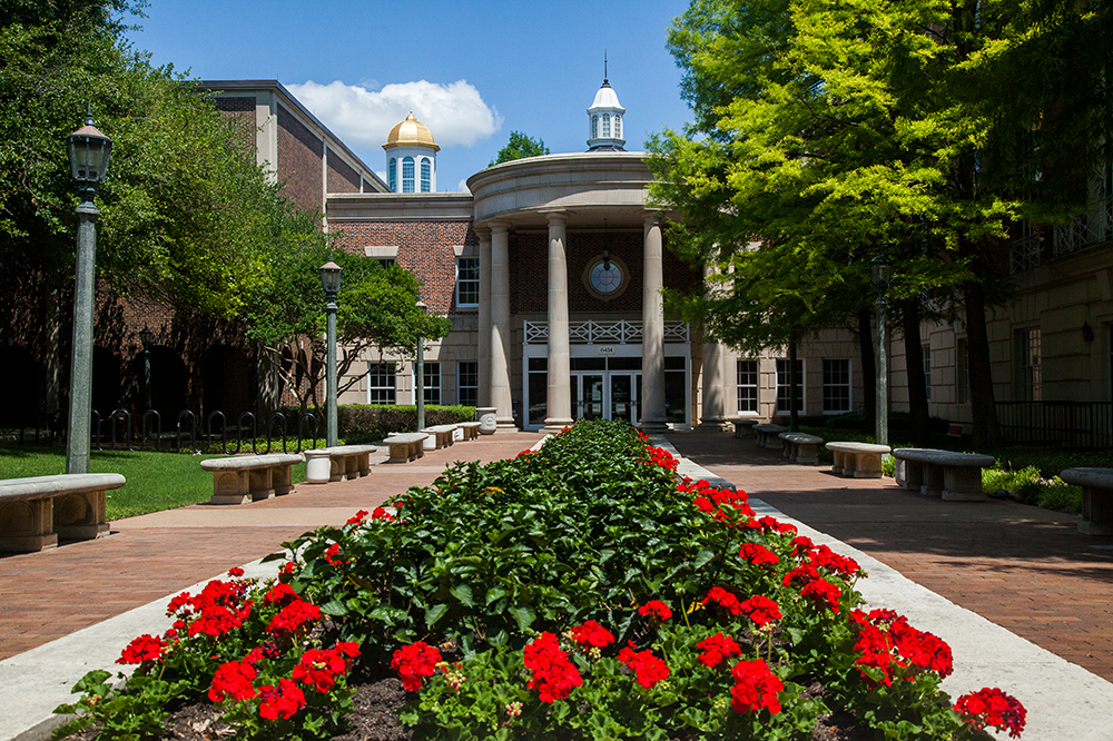 SMU's Fondren Library is one facility on campus that advances research