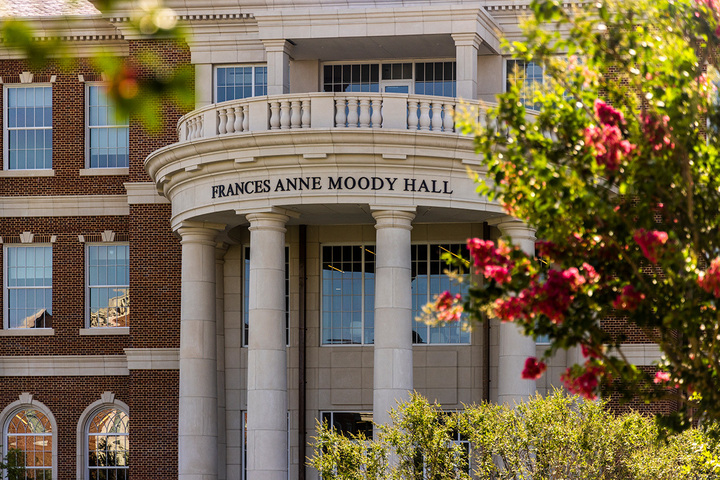 Exterior of Moody Hall
